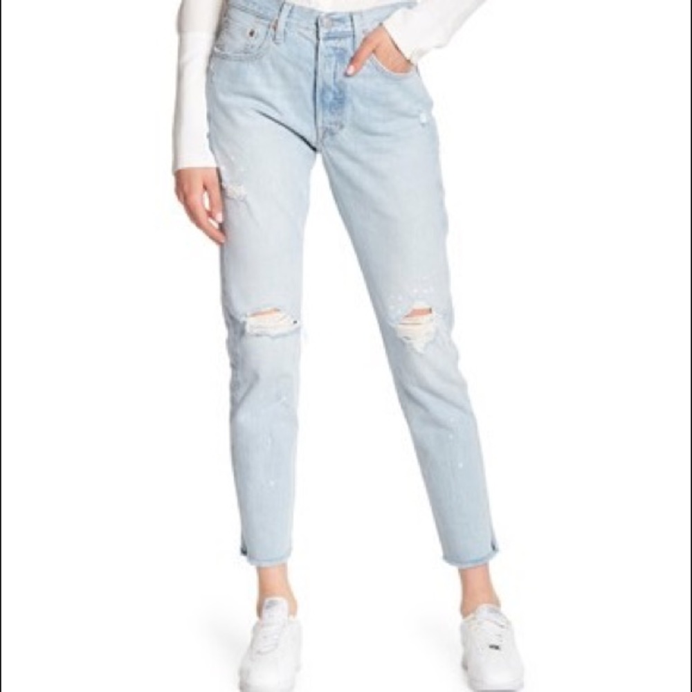 501 Skinny Jeans with button fly